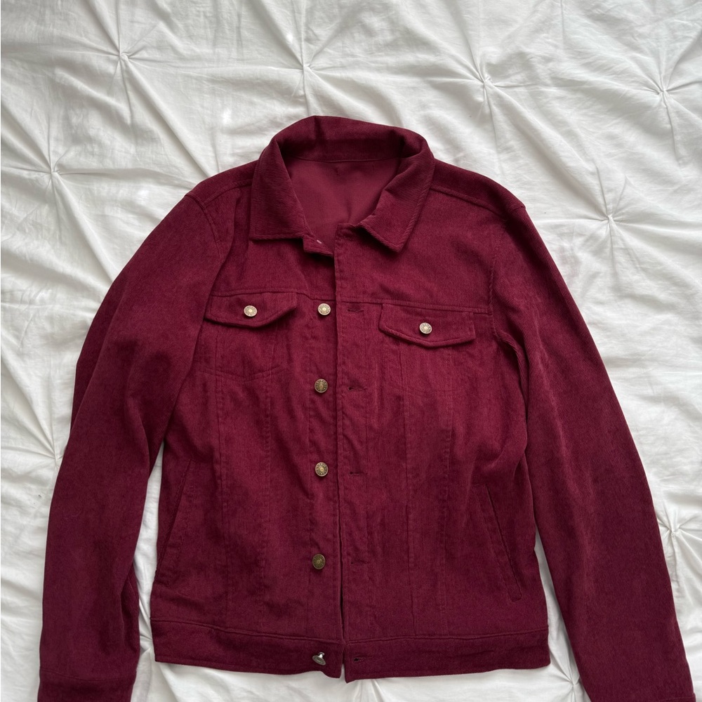 Women's Burgundy Jacket